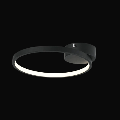 Ragi - plafon LED czarny mat 634601-02 REALITY